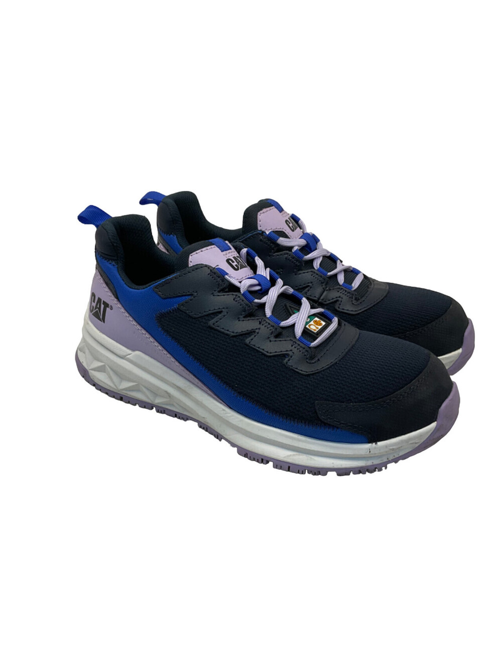 CATERPILLAR Women's Streamline Runner Carbon Comp. Toe Work Shoes Navy Size 8W